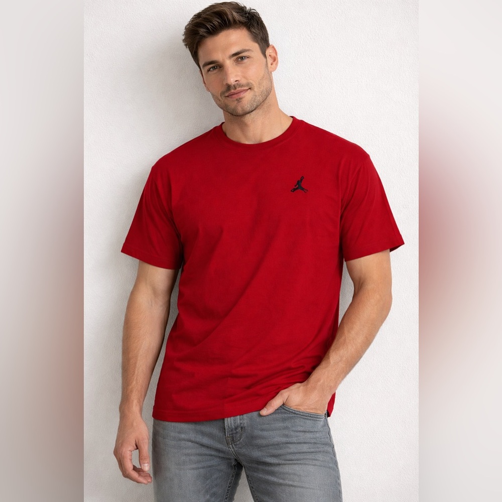 Jordan Red Short Sleeve Tee